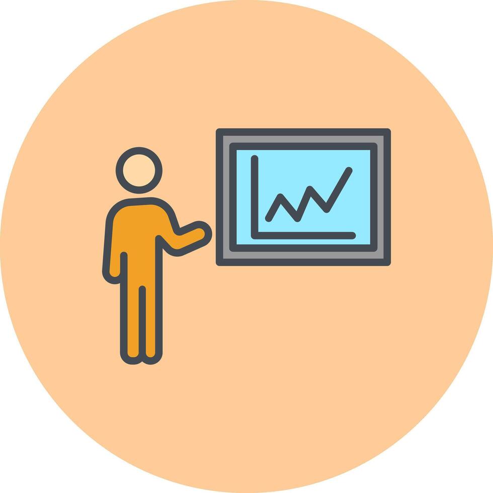 Presentation Icon Design vector