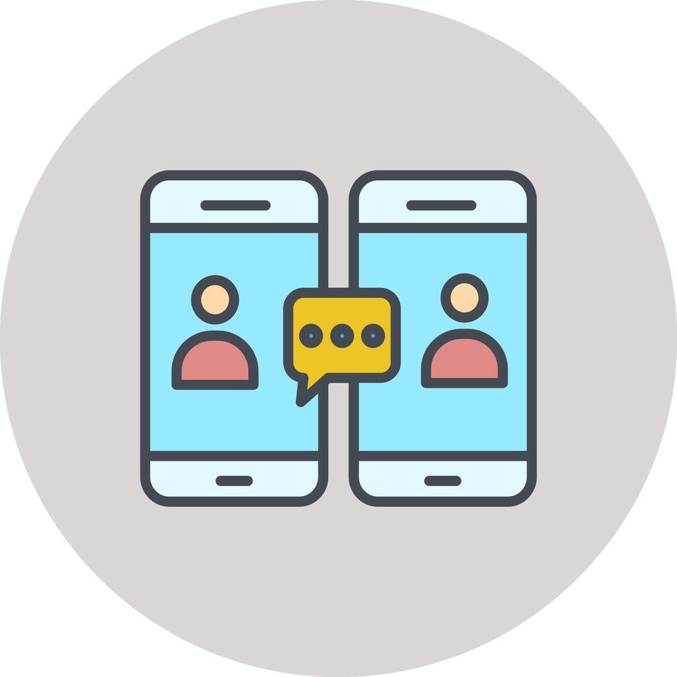 Conversation Icon Design vector