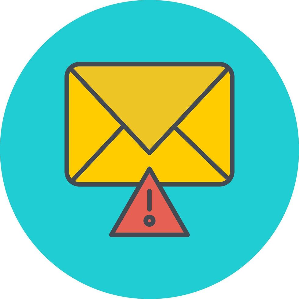 Message Alert Icon Design vector