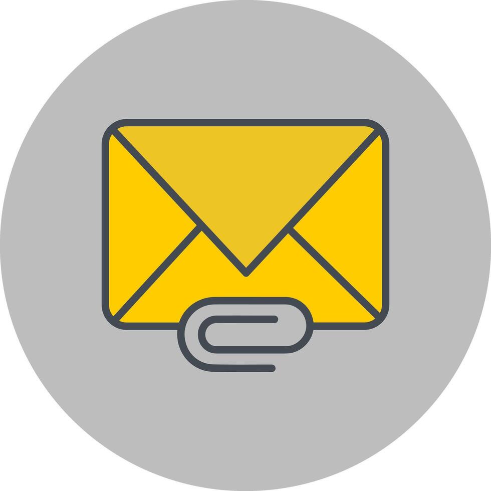 Attachments Icon Design vector