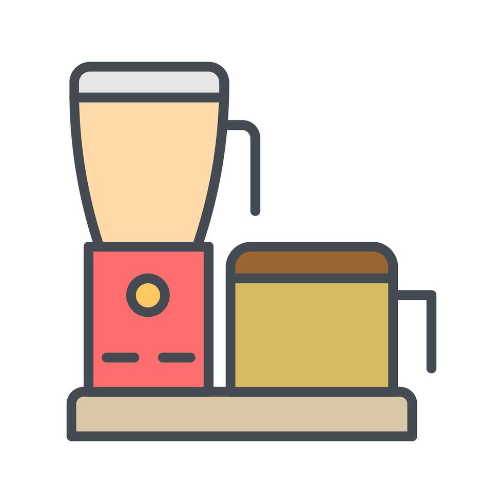 Food Processor Icon Design vector
