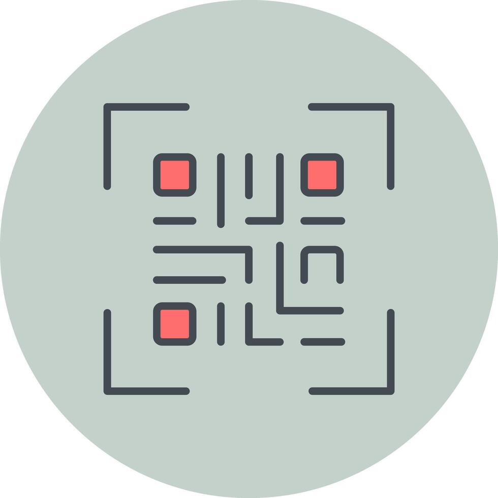 QR Code Generator Icon Design vector