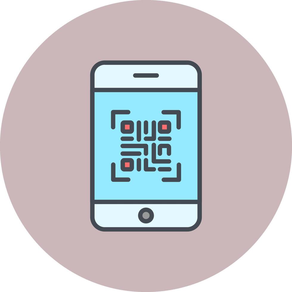 Scanning App Icon Design vector