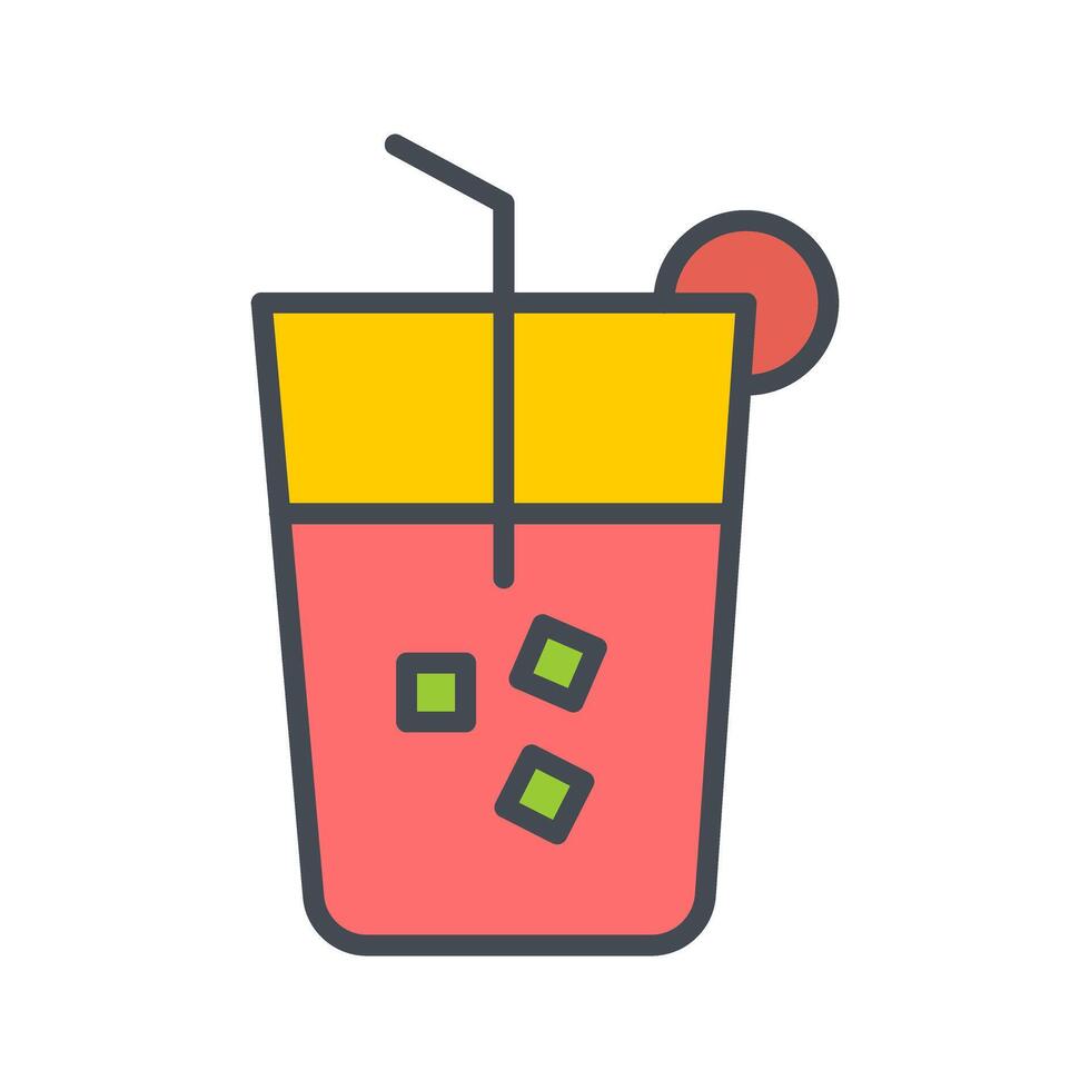 Party Drinks Icon Design vector