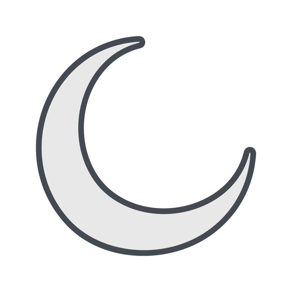 Moon Icon Design vector
