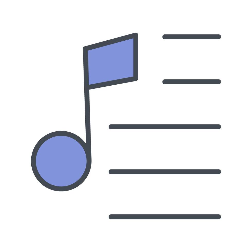 Party Playlist Icon Design vector