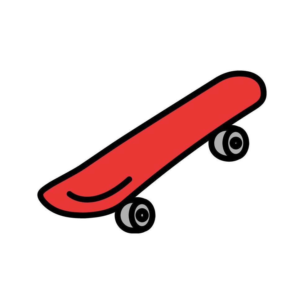 Skateboard Icon Design vector