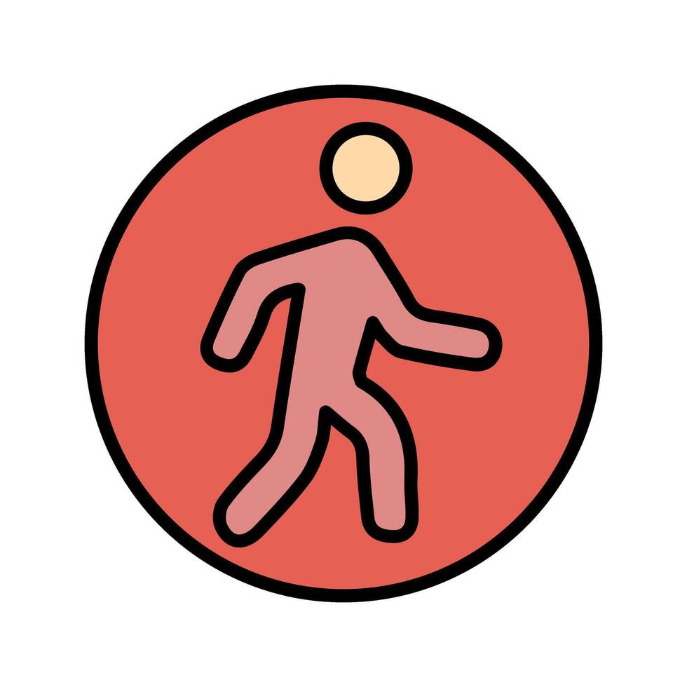 Person Walking Icon Design vector