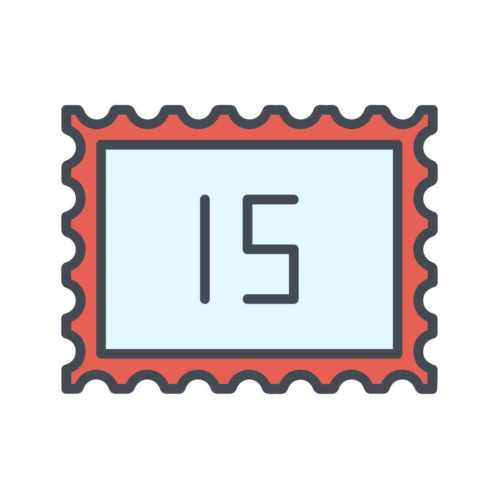 Postage Due Icon Design vector