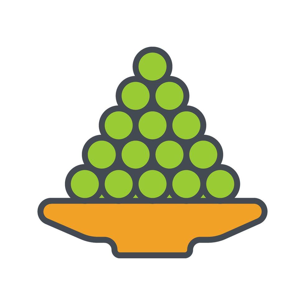 Dessert Treat Icon Design vector