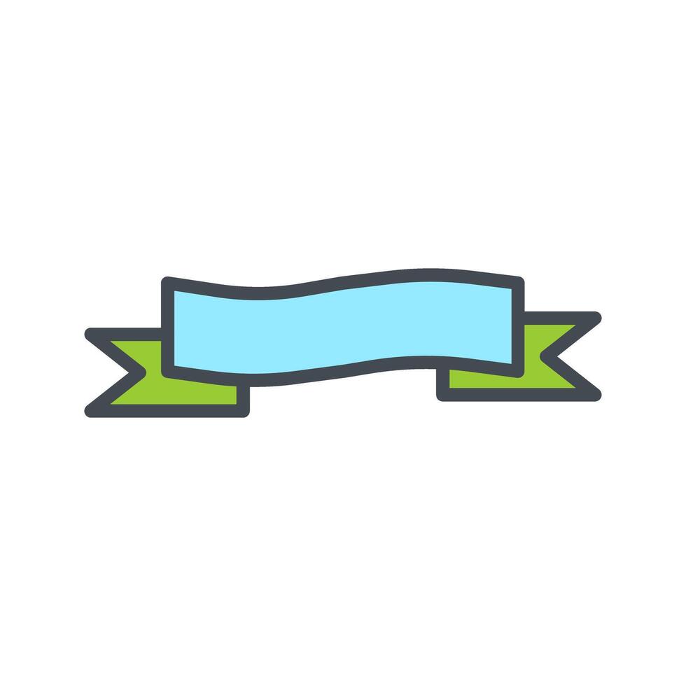 Ribbon Icon Design vector