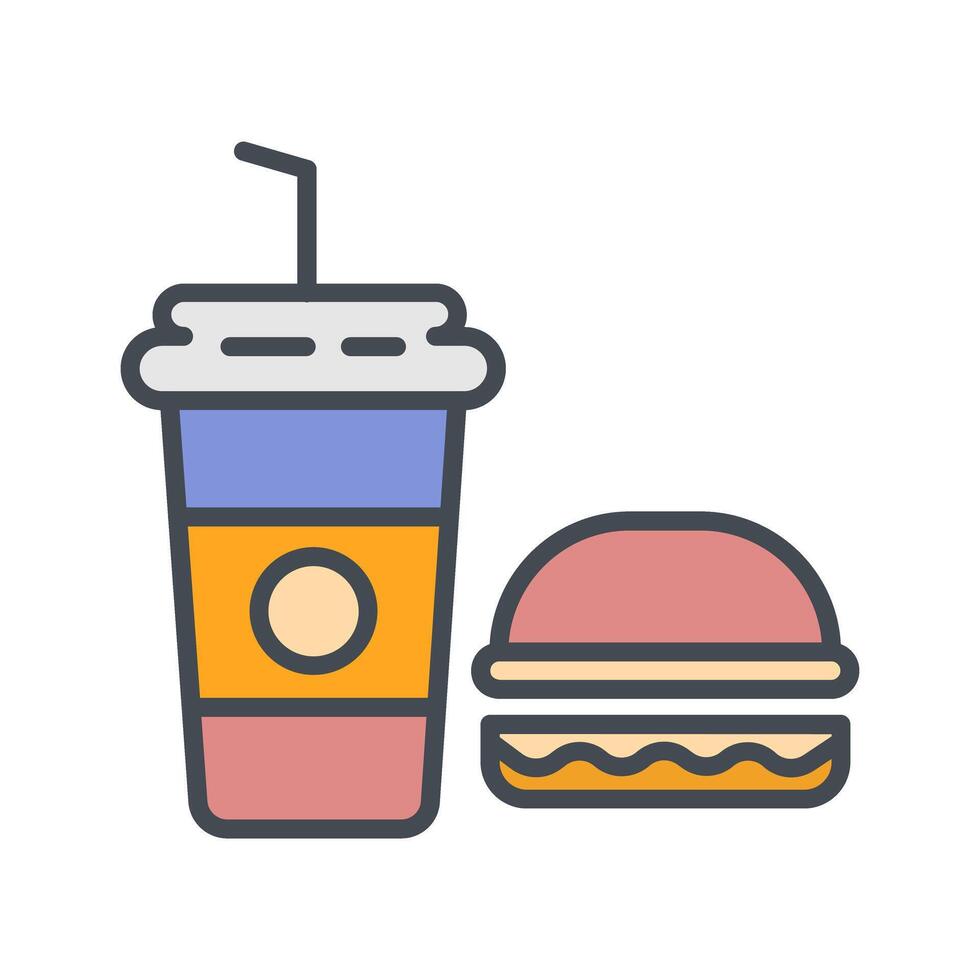 Party Food Icon Design vector