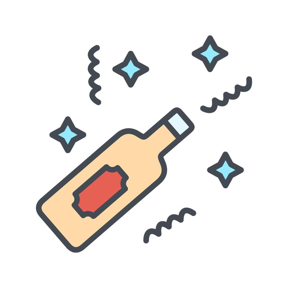 Wine Celebration Icon Design vector