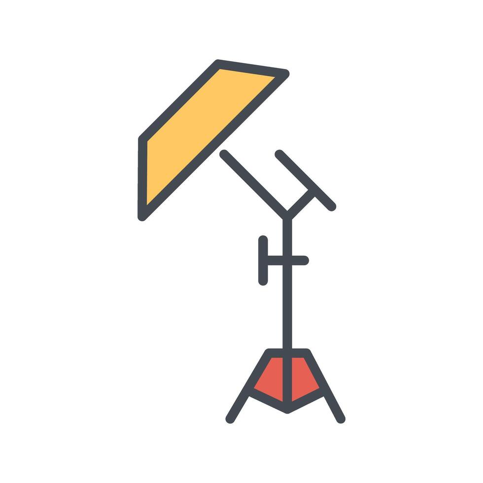 Photography Reflectors Icon Design vector