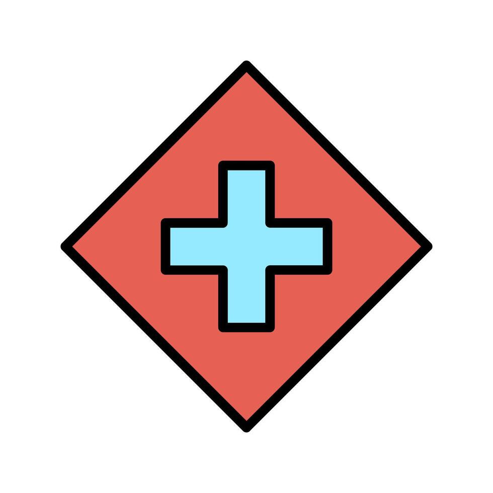 Plus Sign Icon Design vector