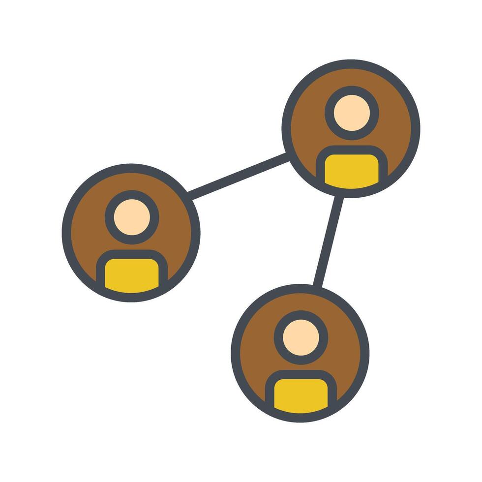 Social Network Icon Design vector