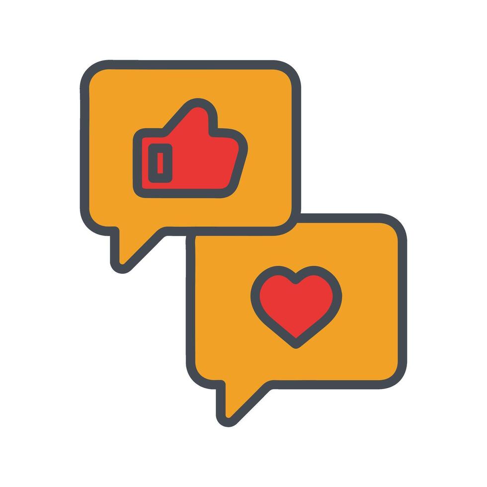 User Feedback Icon Design vector