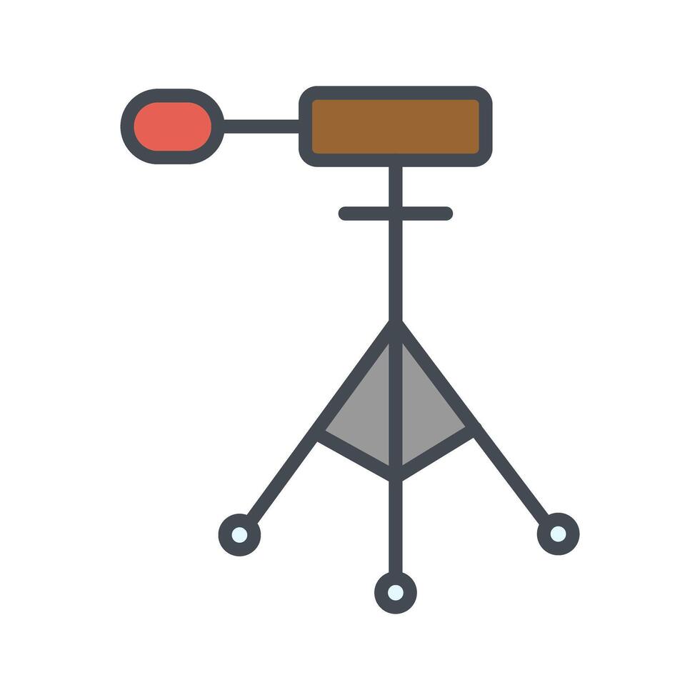 Tripod Tools Icon Design vector