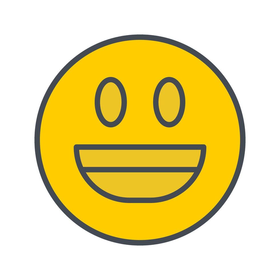 1 - Smiling Face with Open Mout.eps vector