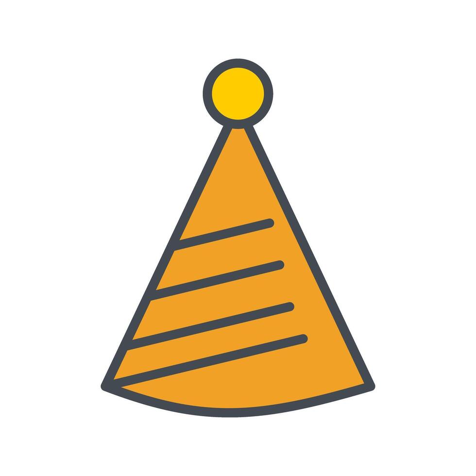 Party Hat Icon Design vector