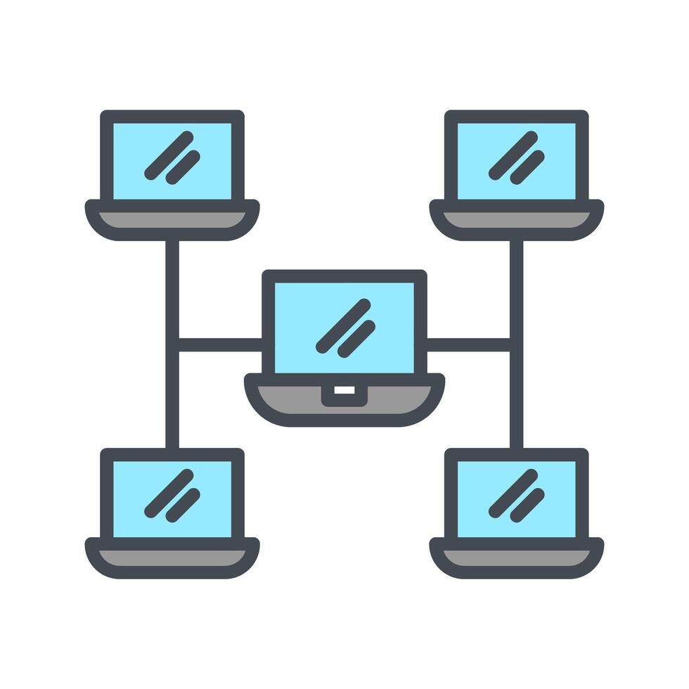 Connection Icon Design vector