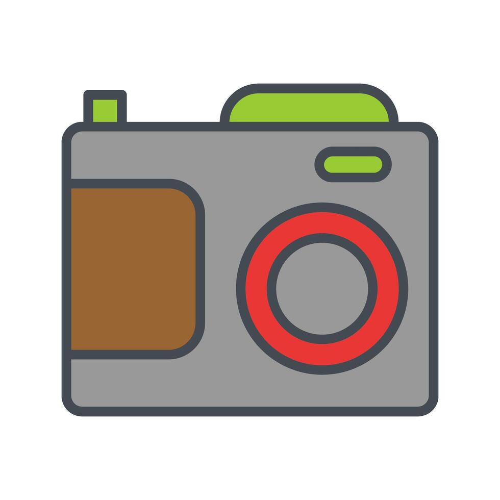 Camera Modes Icon Design vector