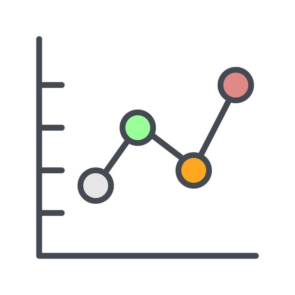 Business Graph Icon Design vector