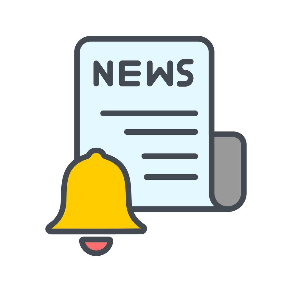 News Update Icon Design vector