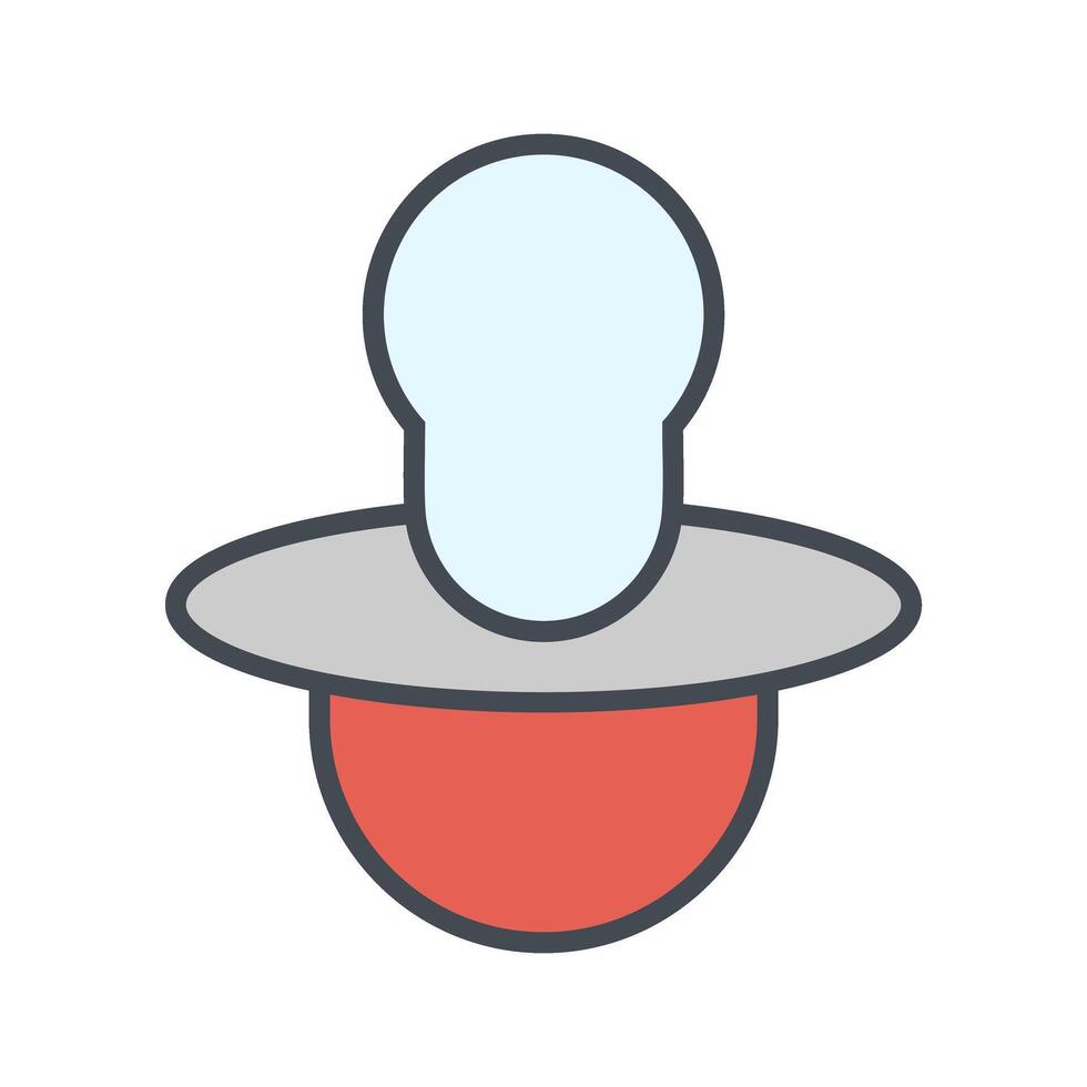 Pacifier Love Icon Design vector