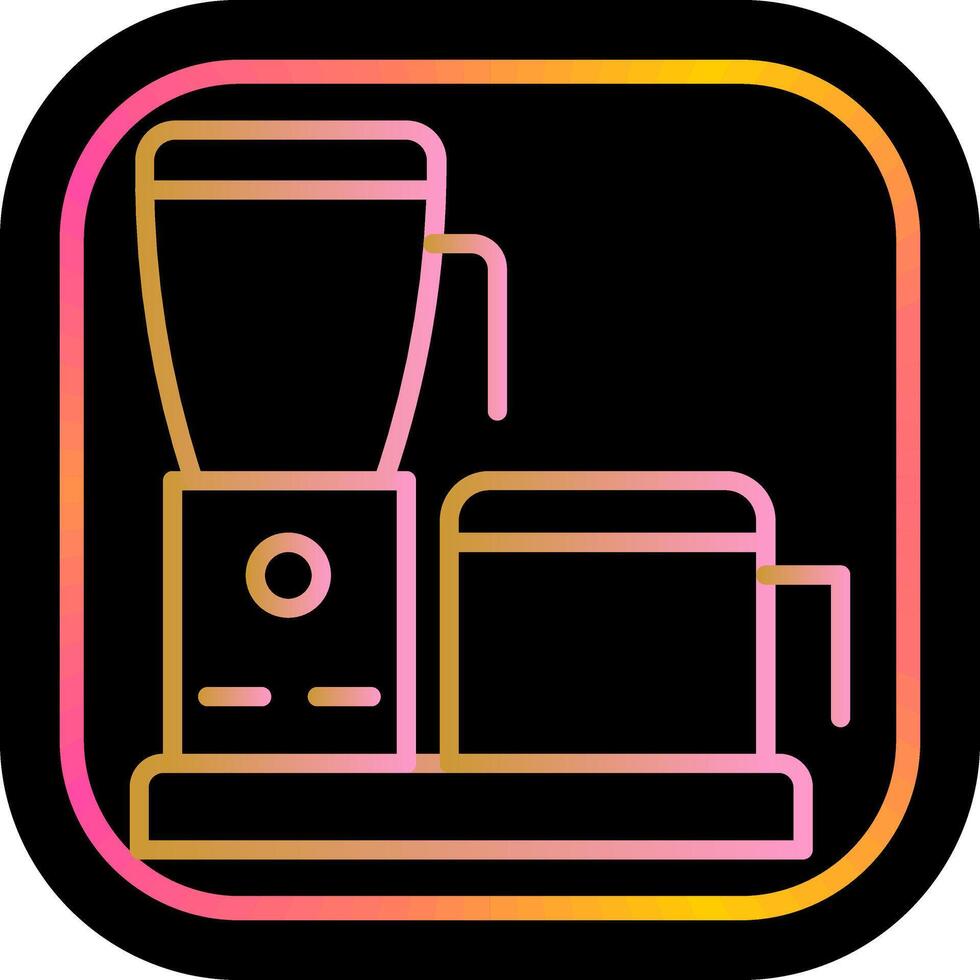 Food Processor Icon Design vector