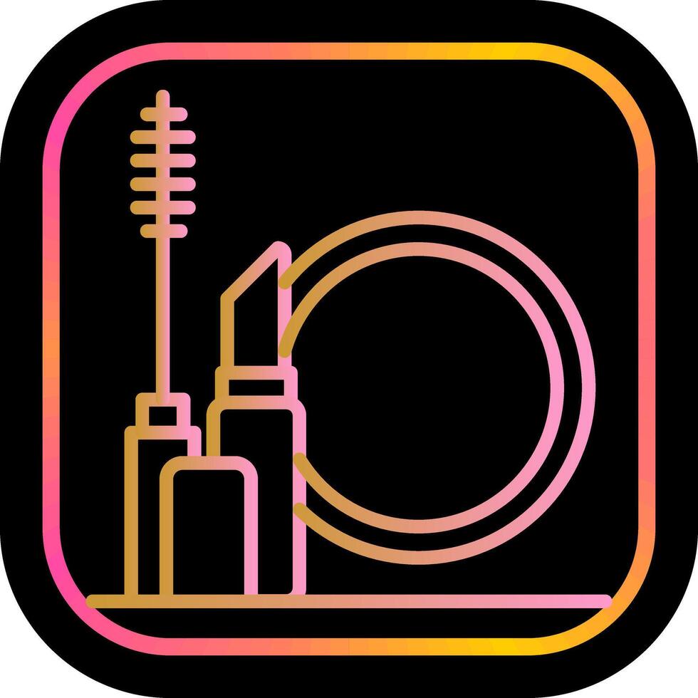 Makeup Fun Icon Design vector