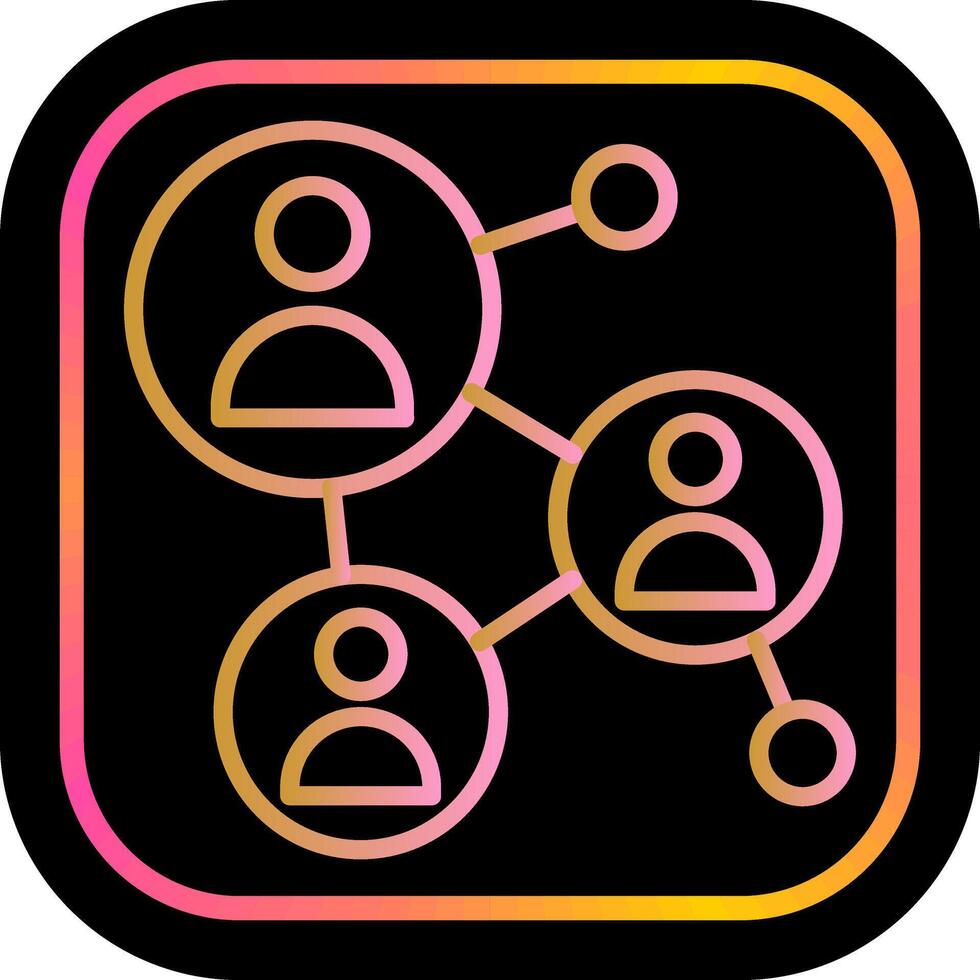 Employee Relations Icon Design vector