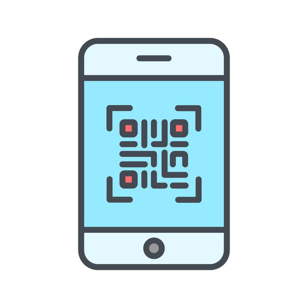 Scanning App Icon Design vector