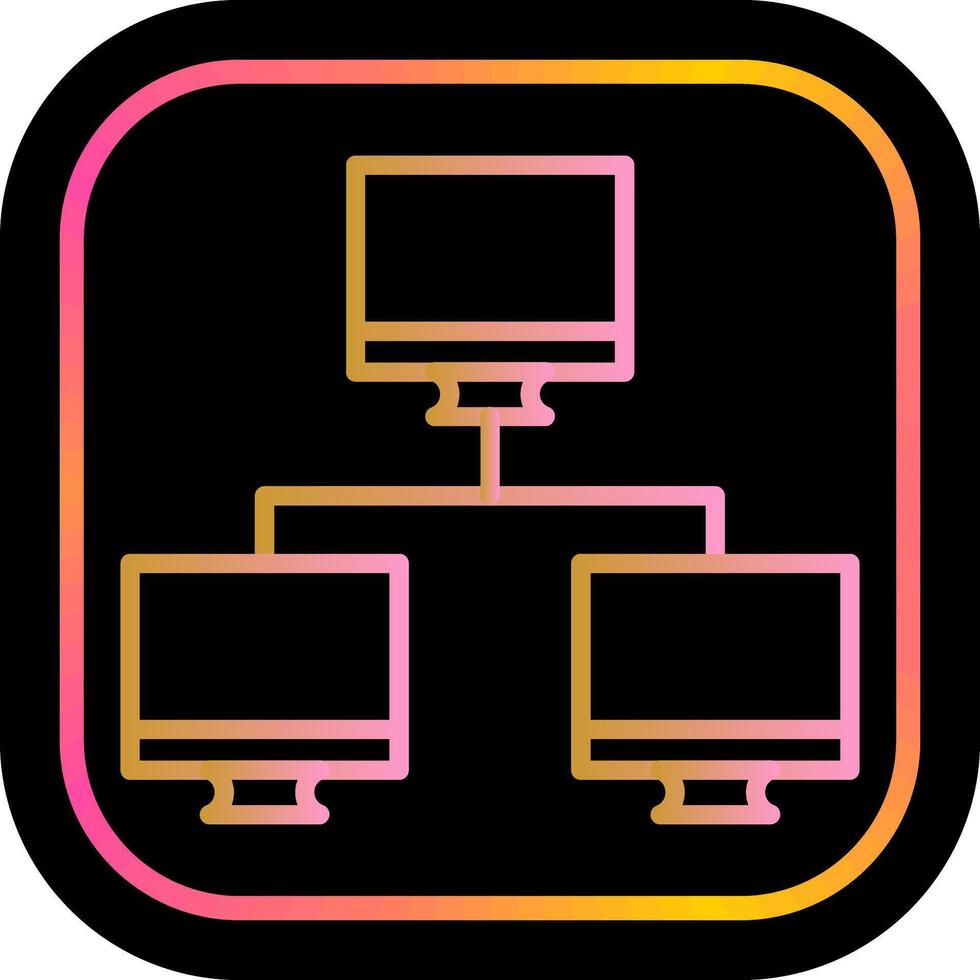 News Network Icon Design vector