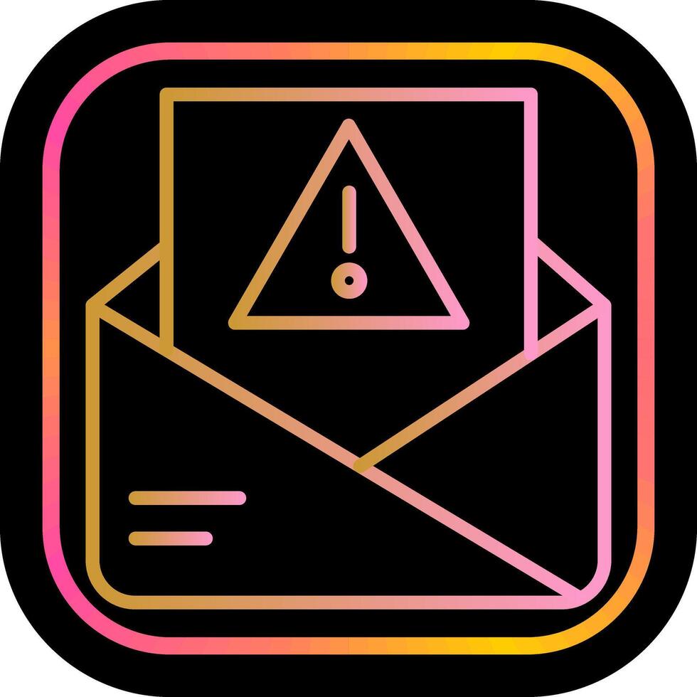 Spam Filter Icon Design vector