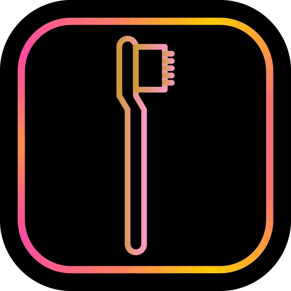 Tiny Toothbrush Icon Design vector