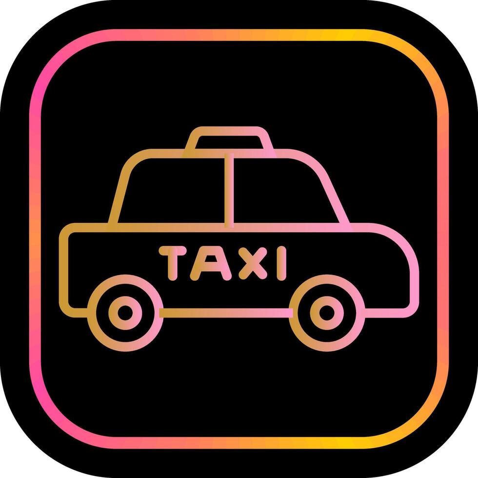 Taxi Icon Design vector