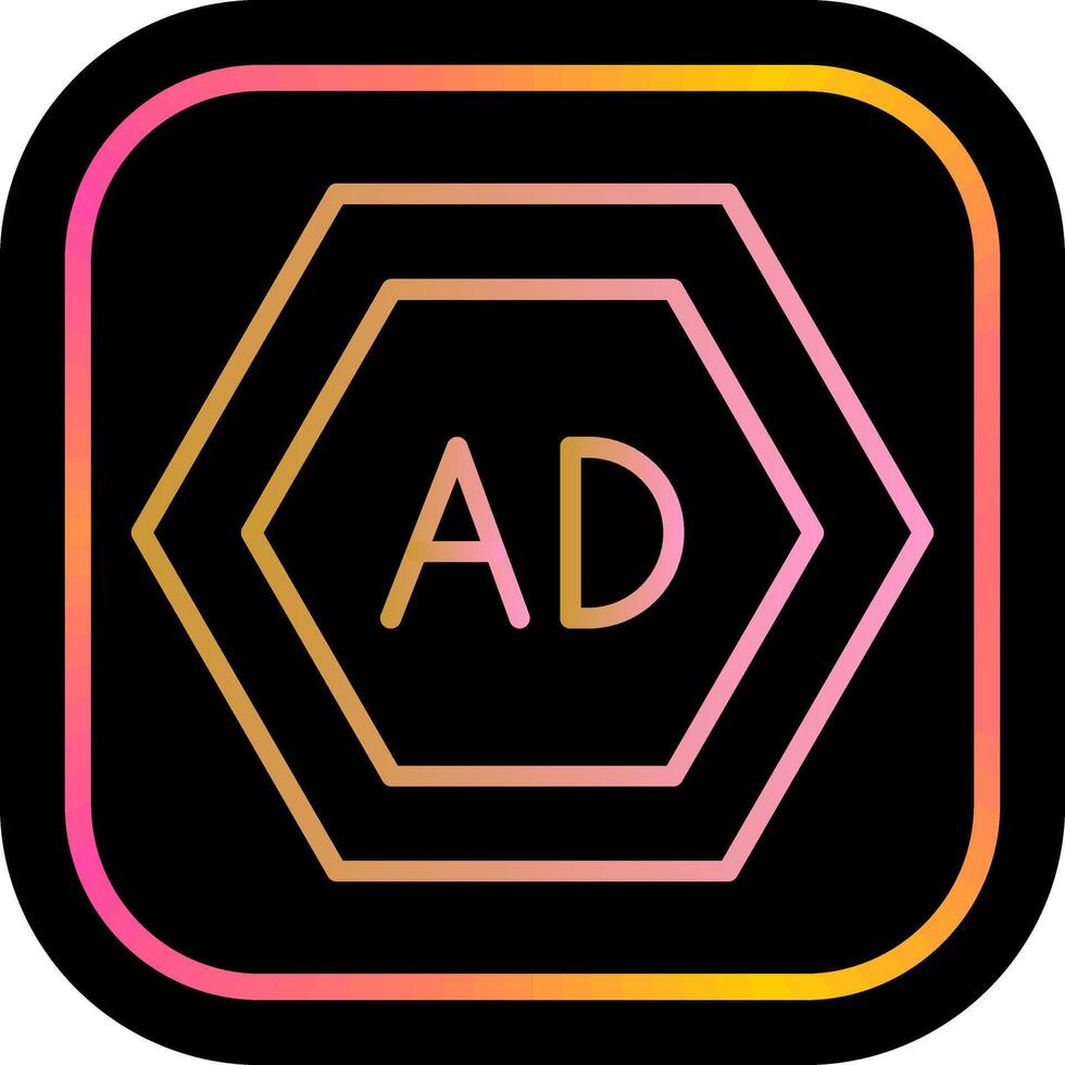 Ad Blocker Icon Design vector