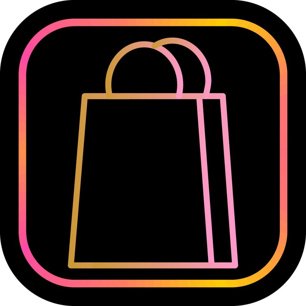 Shopping Bag Icon Design vector