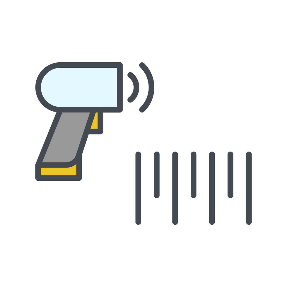 Barcode Scanner Icon Design vector