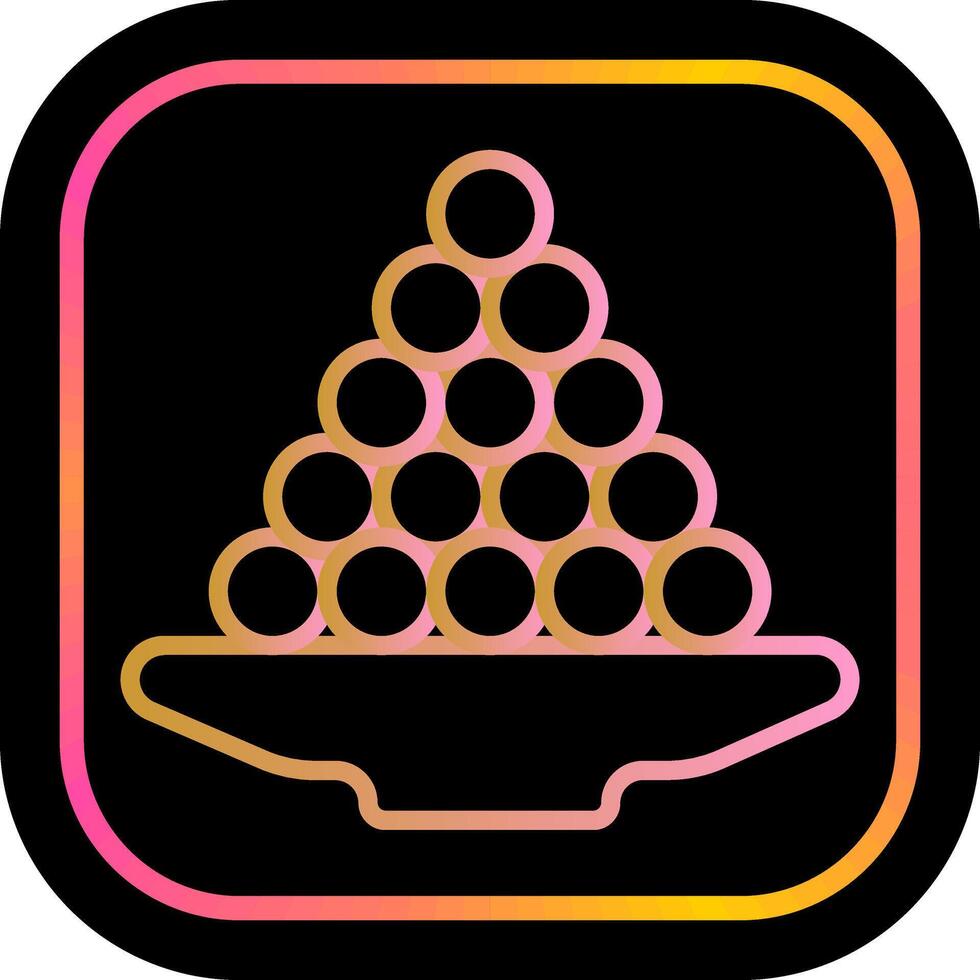 Dessert Treat Icon Design vector