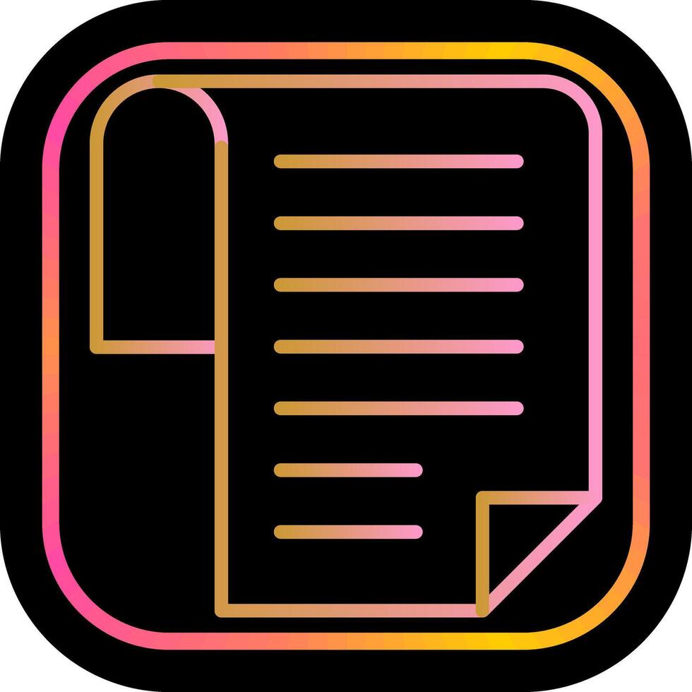 Document Icon Design vector