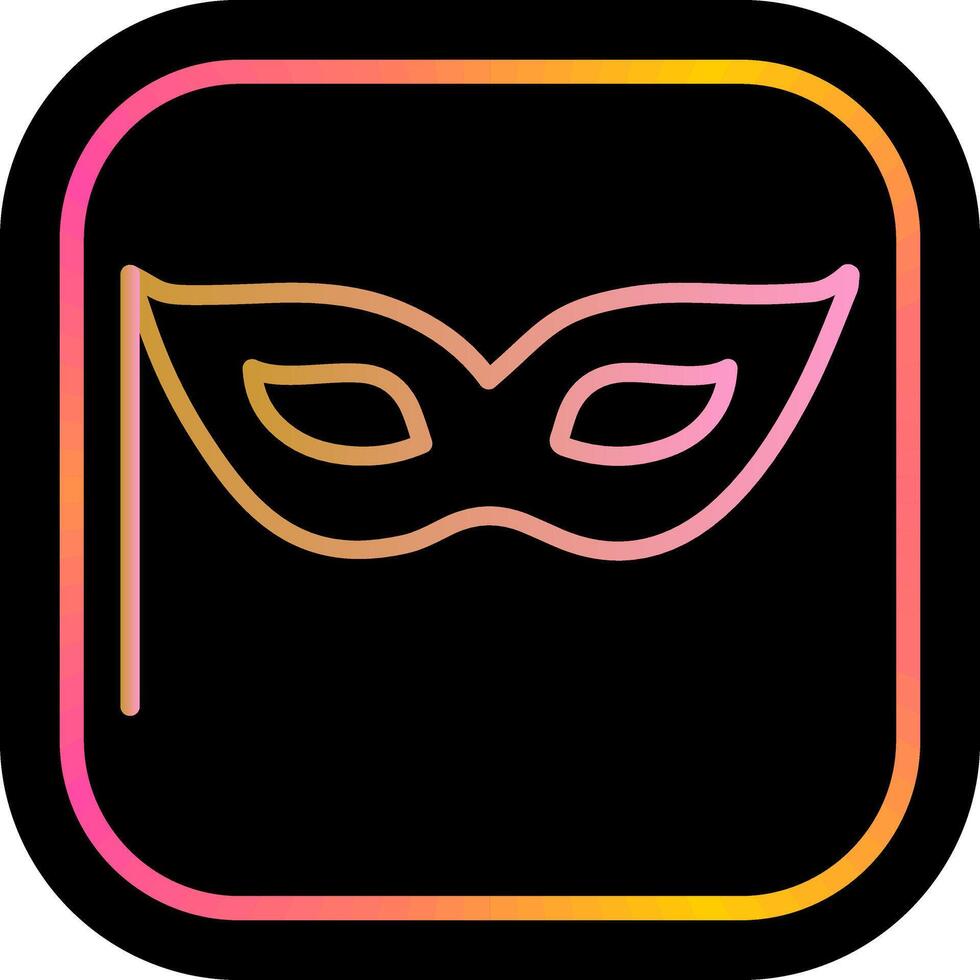 Face Mask Icon Design vector