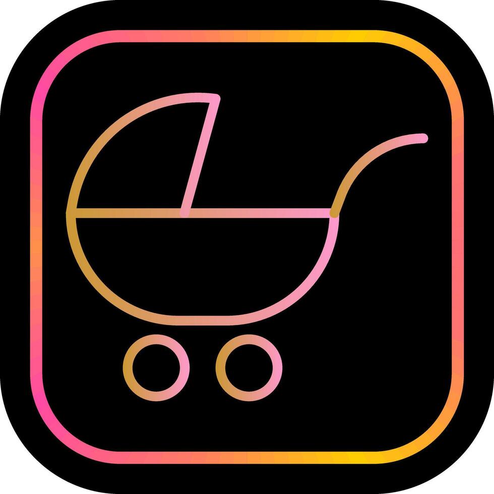 Baby Carriers Icon Design vector