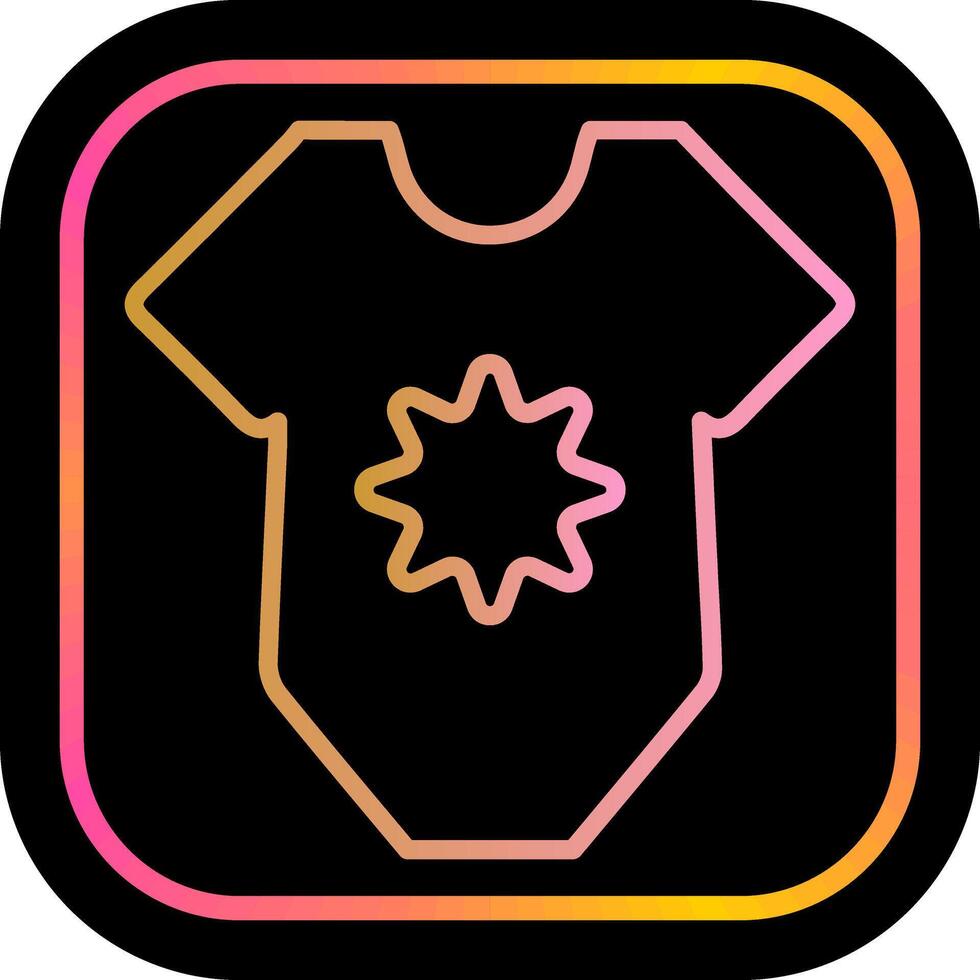 Adorable Onesies Icon Design vector