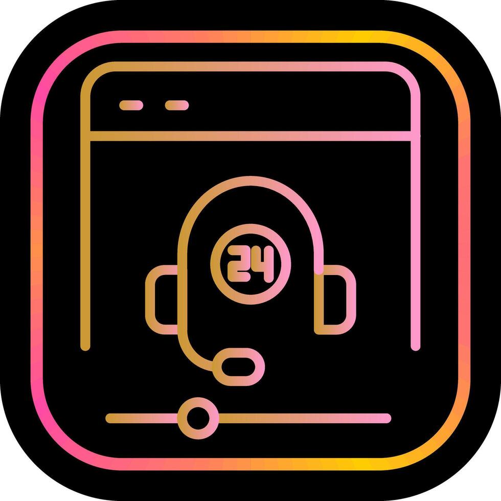Support Forum Icon Design vector