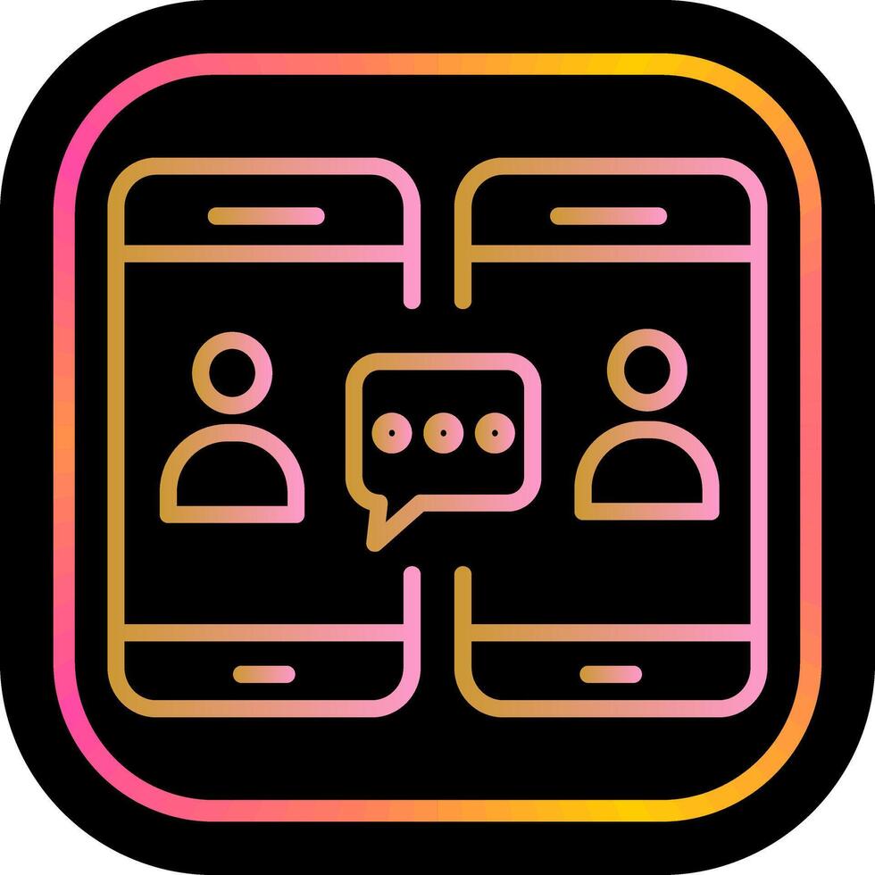 Conversation Icon Design vector