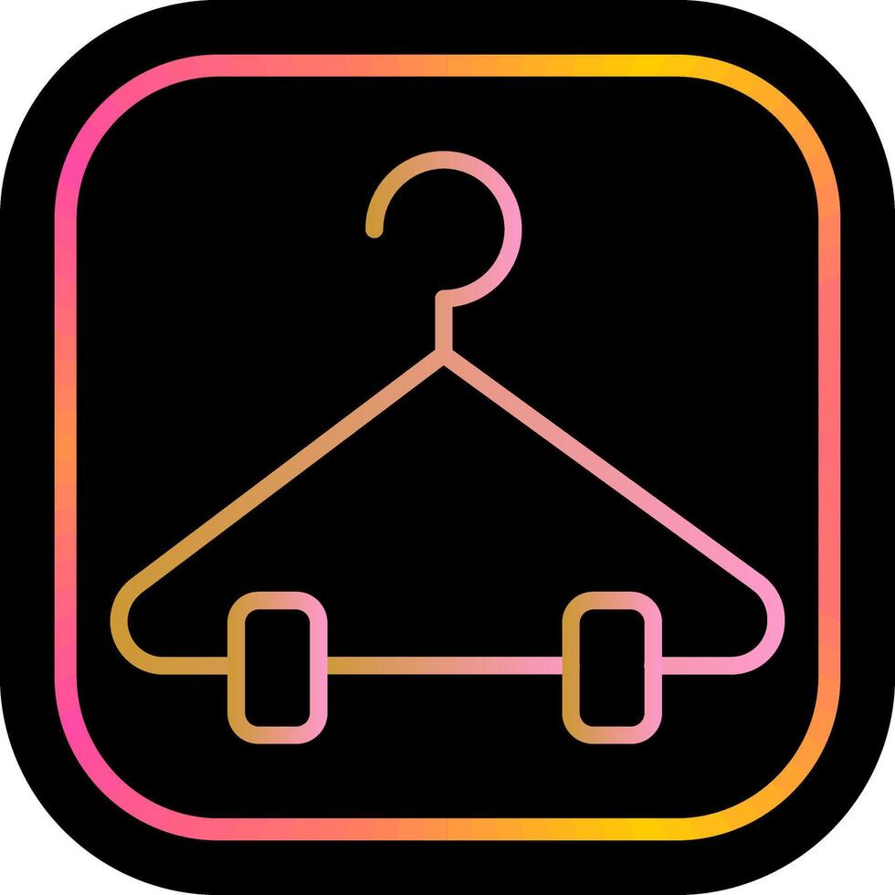 Hanger Icon Design vector