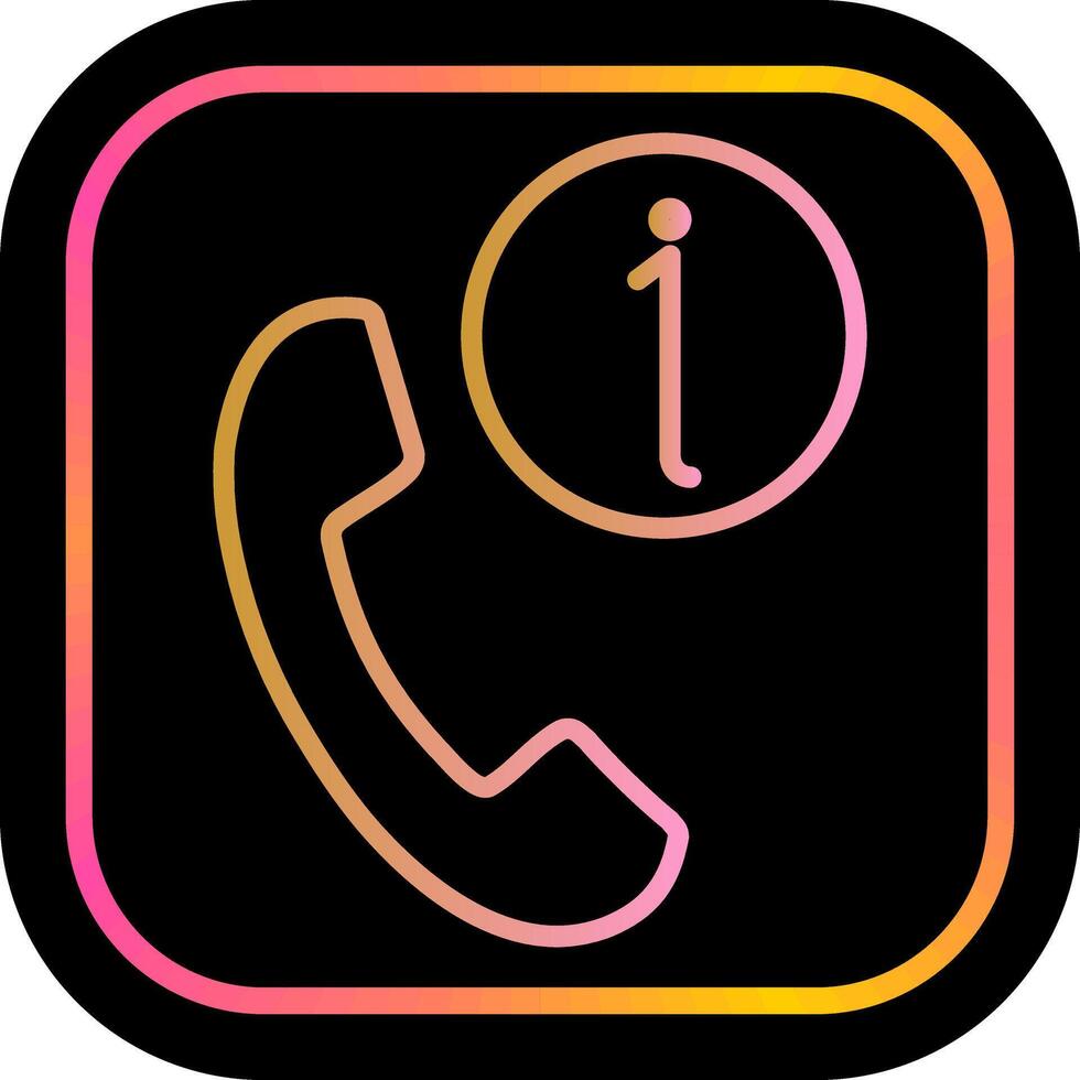 Contact Information Icon Design vector