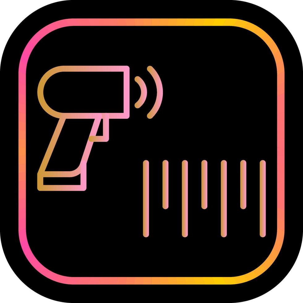 Barcode Scanner Icon Design vector